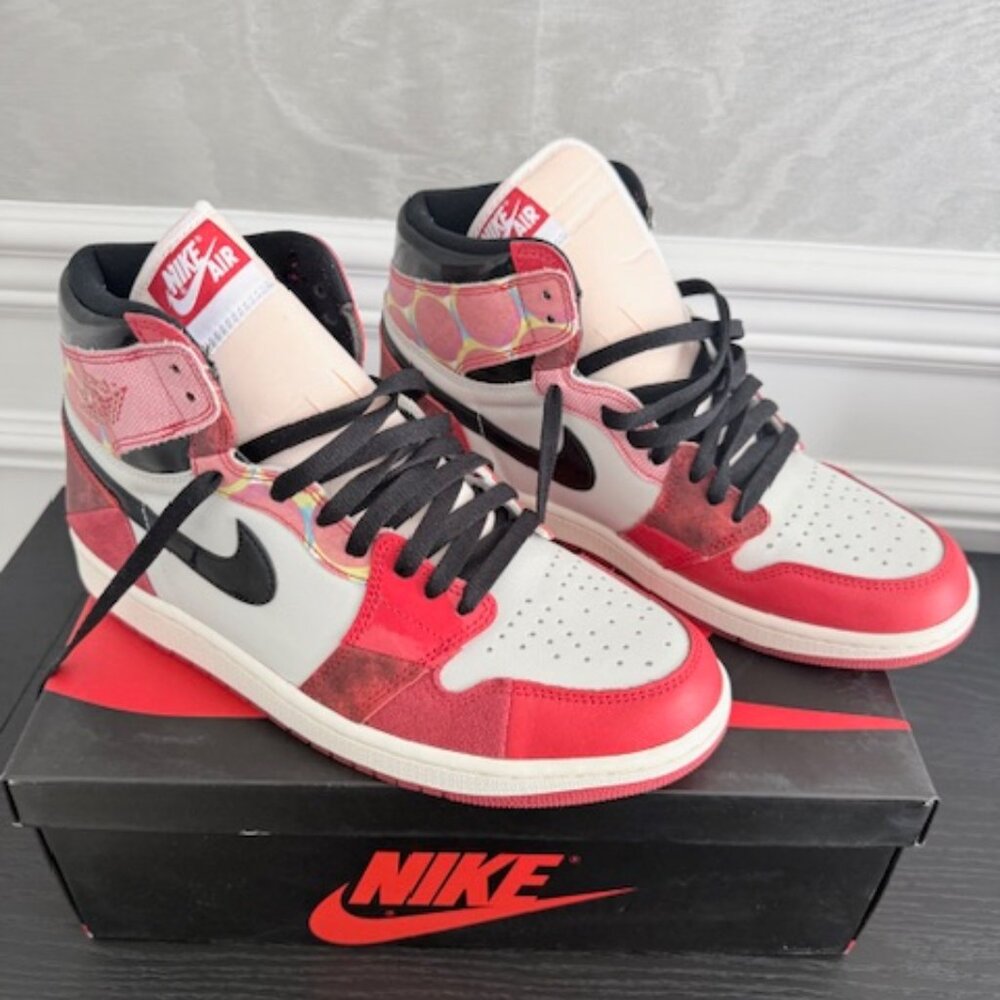 Nike Air Jordan Retro High Top Size 10 --Across The Spiderverse